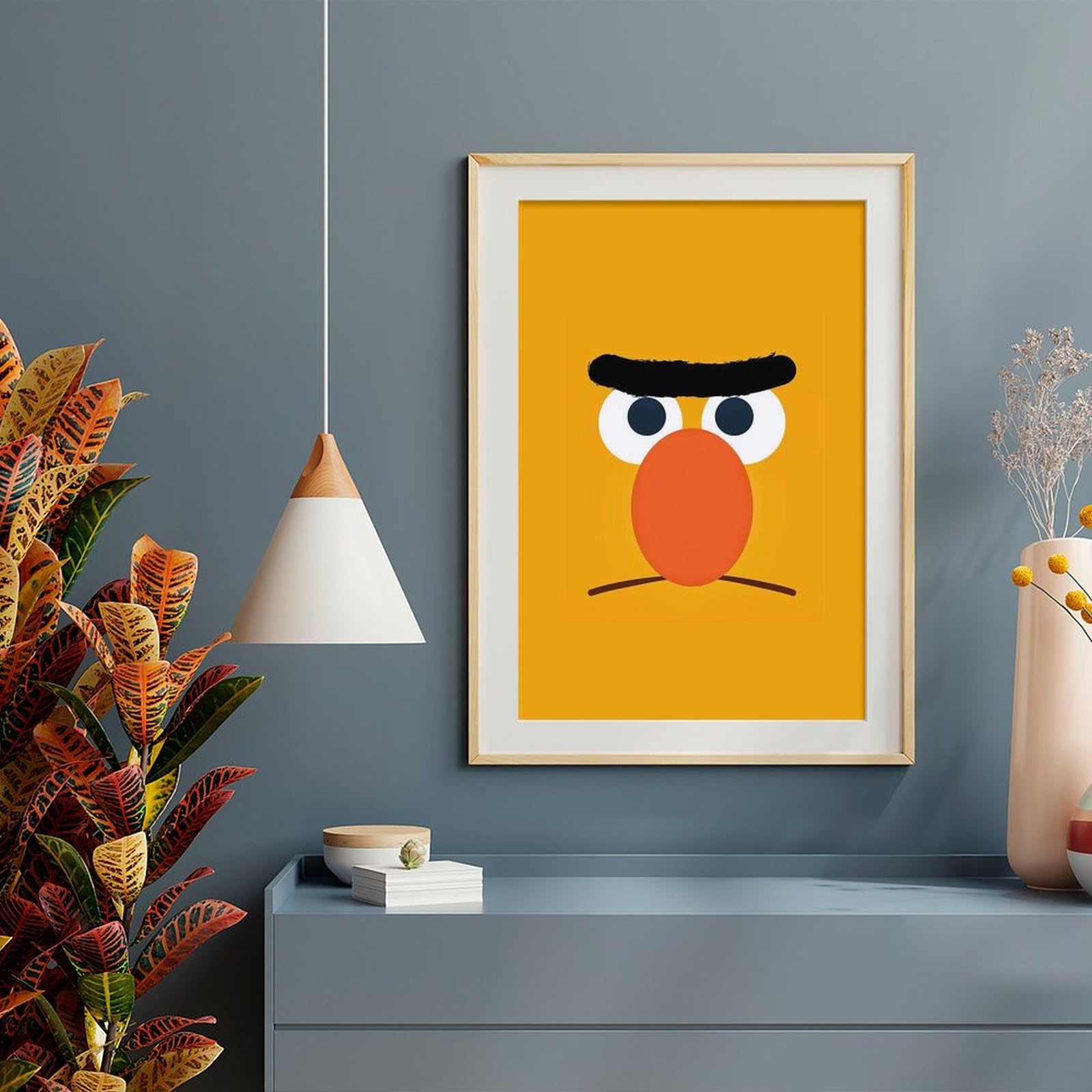 Amazon.co.jp: セサミストリート バート ポスター 絵画 インテリア